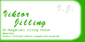 viktor jilling business card